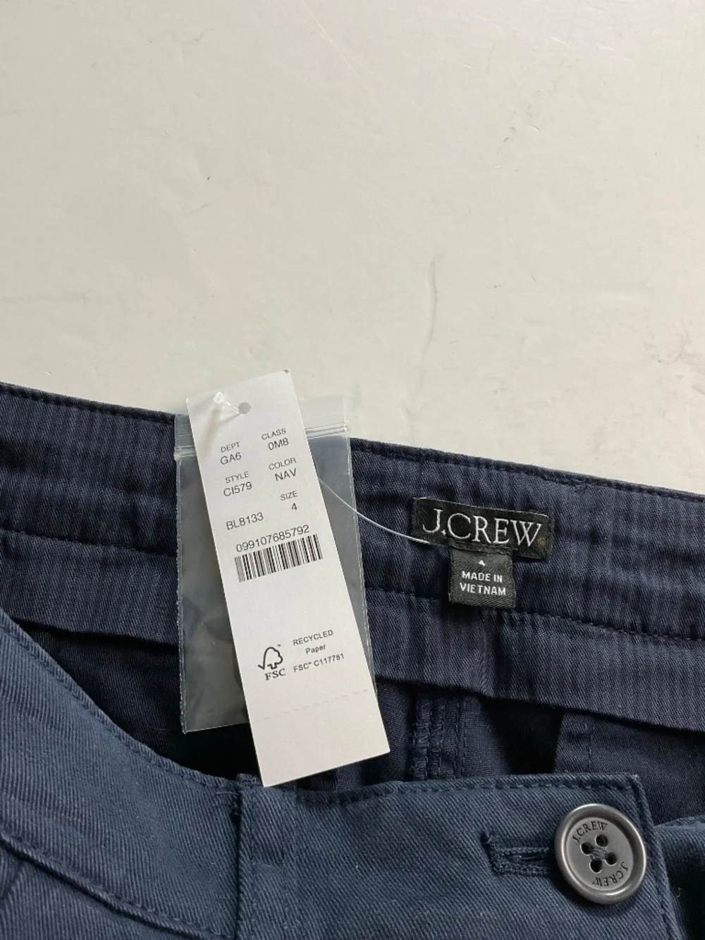 J. Crew Pleated Heritage Chino Shorts NWT